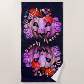 Pumpkin Queen Strandtuch (Vorderseite)