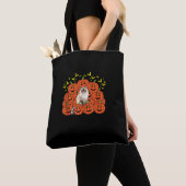Pumpkin Ragdoll Cat Halloween Kitten Jack O Lanter Tasche (Von Nahem)