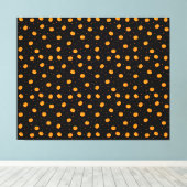 Pumpkin Rain Canvas Print Leinwanddruck (Insitu (Holzboden))