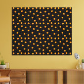 Pumpkin Rain Canvas Print Leinwanddruck (Insitu (Wohnzimmer))