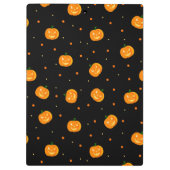 Pumpkin Rain Clipboard Klemmbrett (Rückseite)