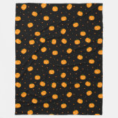 Pumpkin Rain Fleece Blanket (Vorderseite)