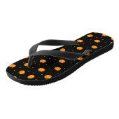 Pumpkin Rain Flip Flops Badesandalen (Schrägansicht)
