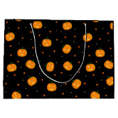 Pumpkin Rain Gift Bags Große Geschenktüte (Rückseite)