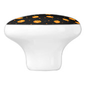Pumpkin Rain Knob Keramikknauf (Seitenansicht)