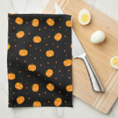 Pumpkin Rain Küchentuch (Viertel Falte)