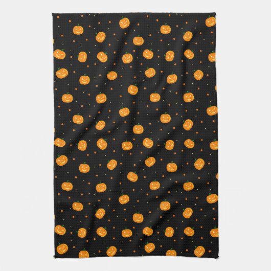 Pumpkin Rain Küchentuch (Vertikal)