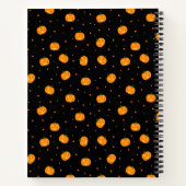 Pumpkin Rain-Notebook Notizblock (Rückseite)