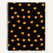 Pumpkin Rain-Notebook Notizblock (Vorderseite)