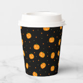 Pumpkin Rain Paper Cups Pappbecher (Rückseite)