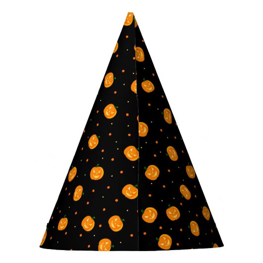 Pumpkin Rain Party Hat Partyhütchen (Rückseite)