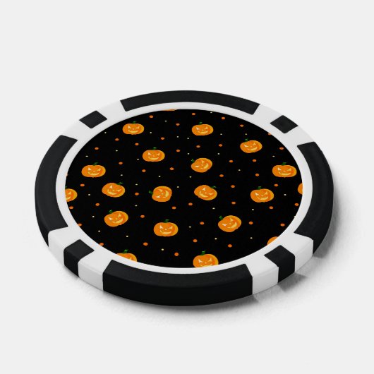 Pumpkin Rain Poker Chips (Einzeln)