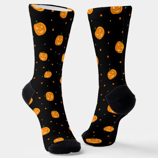Pumpkin Rain Socken #2 (Gewinkelt)