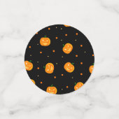 Pumpkin Rain Table Confetti Konfetti (Klein Vorderseite)