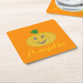 Pumpkin Rechteckiger Pappuntersetzer (angewinkelt)
