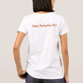Pumpkin Regenbogen Erntedank Shirt (Rückseite)