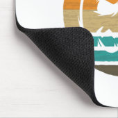 Pumpkin Retro Style Vintag Mousepad (Ecke)