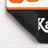 Pumpkin Row Halloween Mousepad (Ecke)