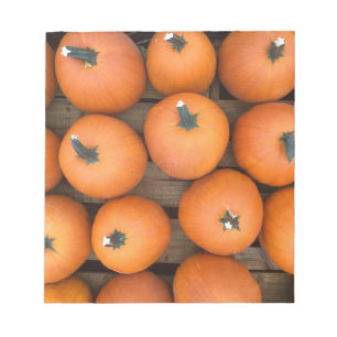 Pumpkin Rows Notizblock