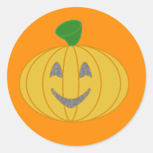 Pumpkin Runder Aufkleber