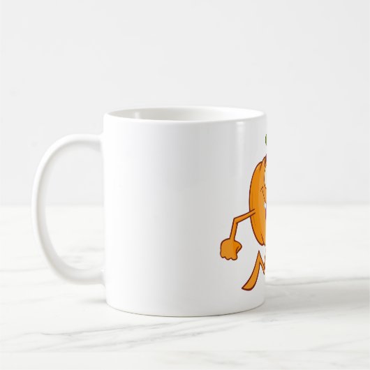 Pumpkin Running Kaffeetasse (Links)