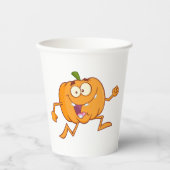 Pumpkin Running Pappbecher (Vorderseite)