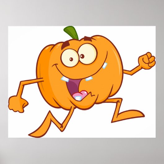 Pumpkin Running Poster (Vorne)
