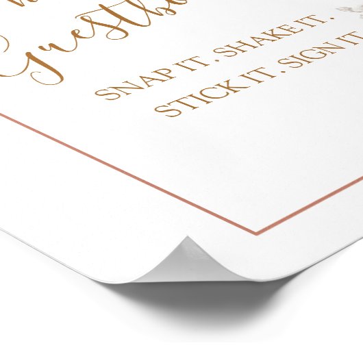 Pumpkin Rustic Boho Fall In Liebe Foto Gästebuch (Ecke)