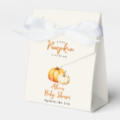 Pumpkin Rustic Fall Baby Dusche Geschenkschachtel (Vorderseite)