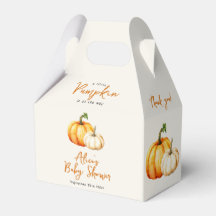 Pumpkin Rustic Fall Baby Dusche