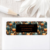 Pumpkin Rustikaler Fall und Herbst verlassen Saiso (Insitu)