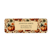 Pumpkin Rustikaler Fall und Herbst verlassen Saiso (Vorne)