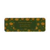 Pumpkin Rustikaler Fall und Herbst verlassen Saiso (Vorne)