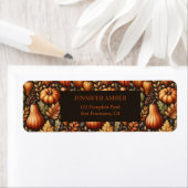 Pumpkin Rustikaler Fall und Herbst verlassen Saiso (Insitu)