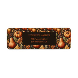 Pumpkin Rustikaler Fall und Herbst verlassen Saiso