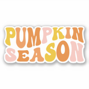 Pumpkin-Saison Aufkleber