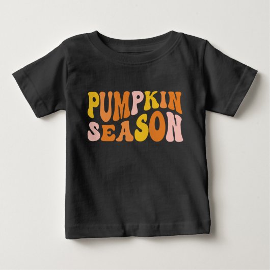 Pumpkin-Saison Baby T-shirt (Vorderseite)