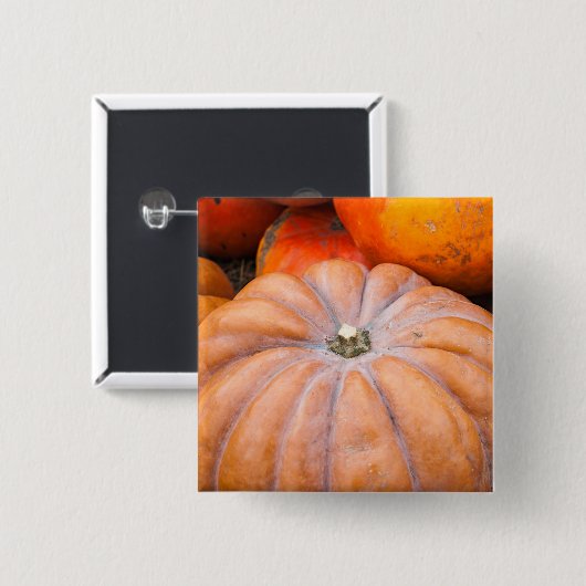 Pumpkin-Saison Button (Vorne & Hinten)