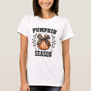 Pumpkin-Saison gemütliche Herbstgestaltung T-Shirt