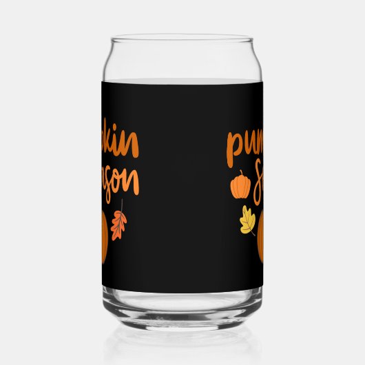Pumpkin-Saison Herbst Dosenglas (Rechts)