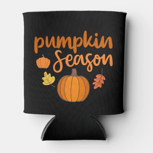 Pumpkin-Saison Herbst Dosenkühler (Vorderseite)