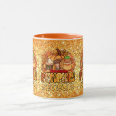 Pumpkin Saison Herbst Farbe anpassen Tasse (Zentrum)