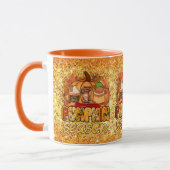Pumpkin Saison Herbst Farbe anpassen Tasse (Links)