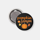Pumpkin-Saison Herbst Magnet (Vorderseite/Rückseite)