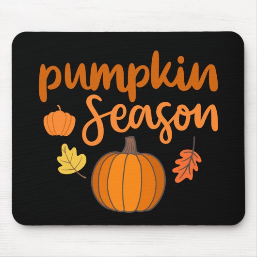 Pumpkin-Saison Herbst Mousepad (Vorne)