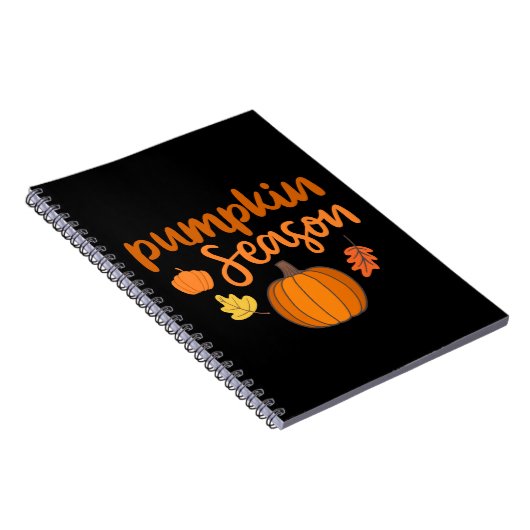 Pumpkin-Saison Herbst Notizblock (Rechte Seite)