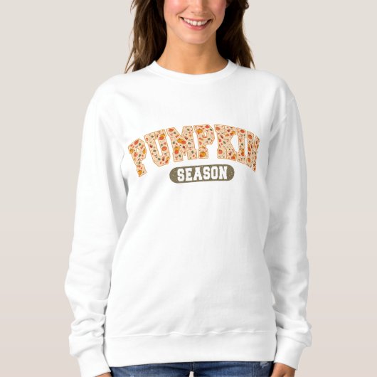 Pumpkin-Saison Herbst Sweatshirt (Vorderseite)