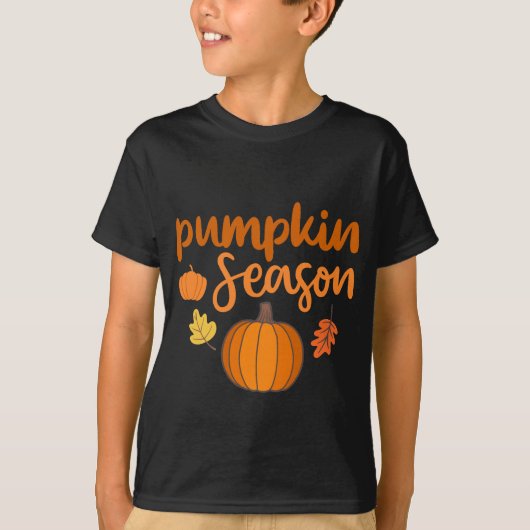 Pumpkin-Saison Herbst T-Shirt (Vorderseite)