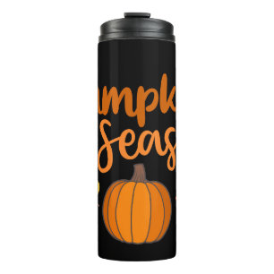 Pumpkin-Saison Herbst Thermosbecher