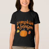 Pumpkin-Saison Herbst Tri-Blend Shirt (Vorderseite)